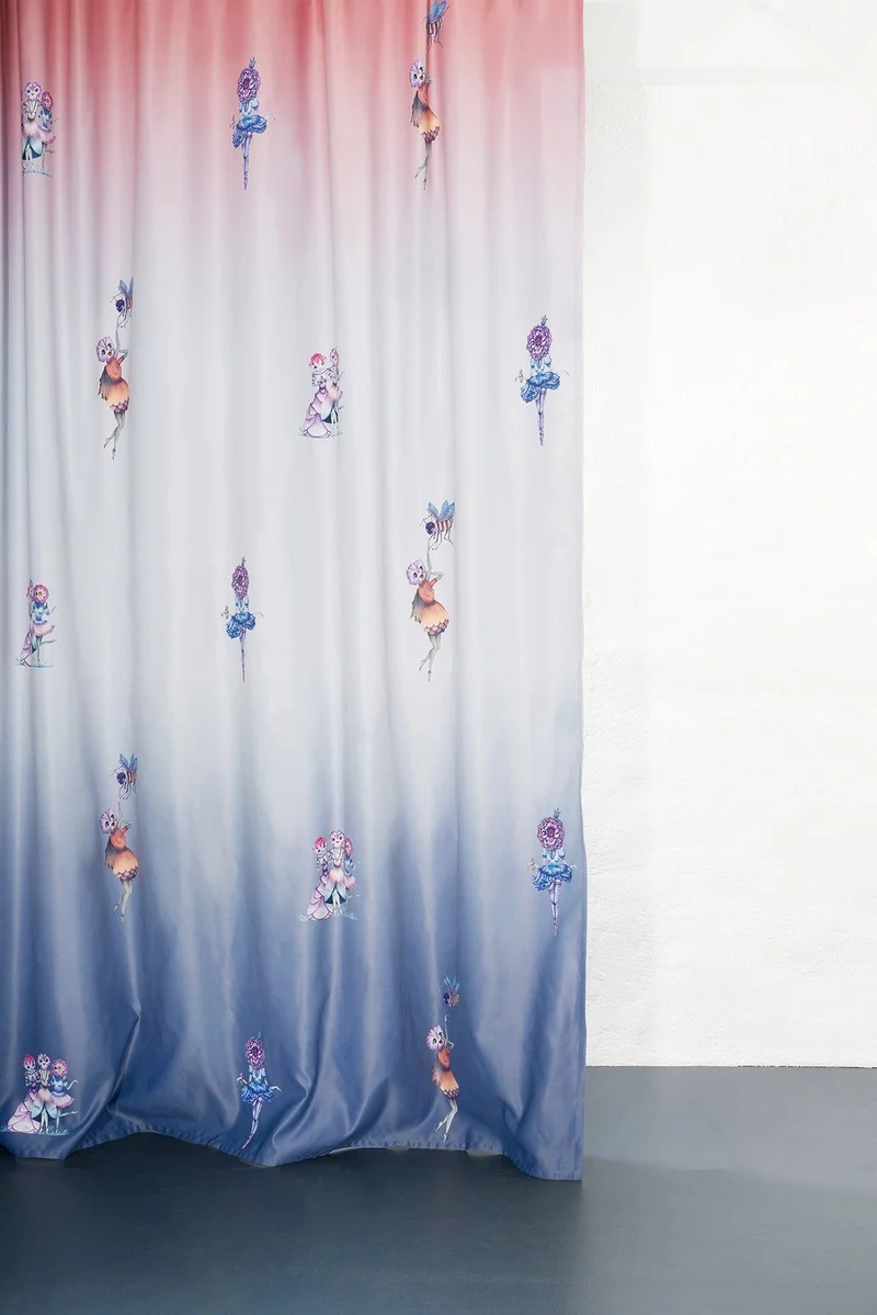 Kids Blackout Curtain "Made in Flowers" by Karina Eibatova