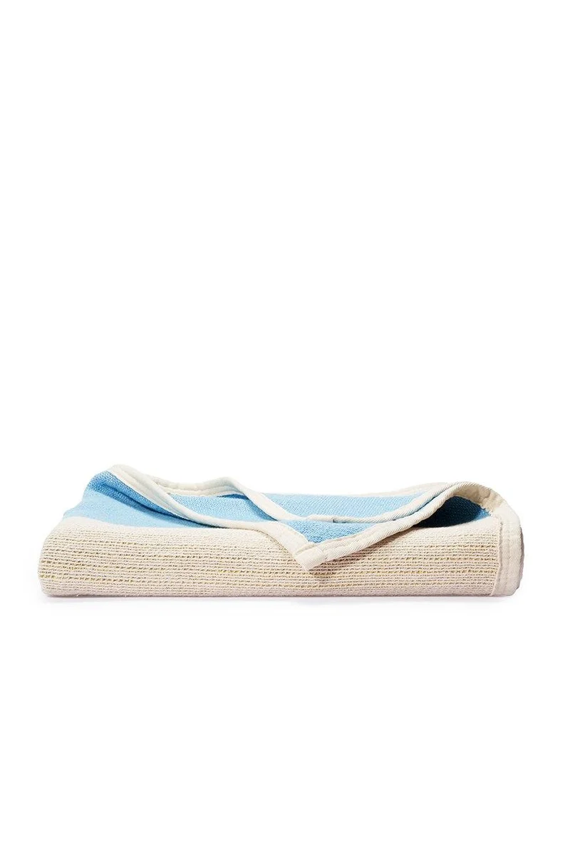 Cotton Beach Towel or Mini Blanket "Gelato" by Michele Rondelli