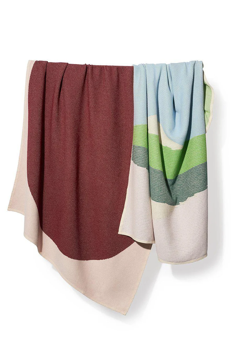 Cotton Blanket & Throw "Honshu" by Sophie Probst