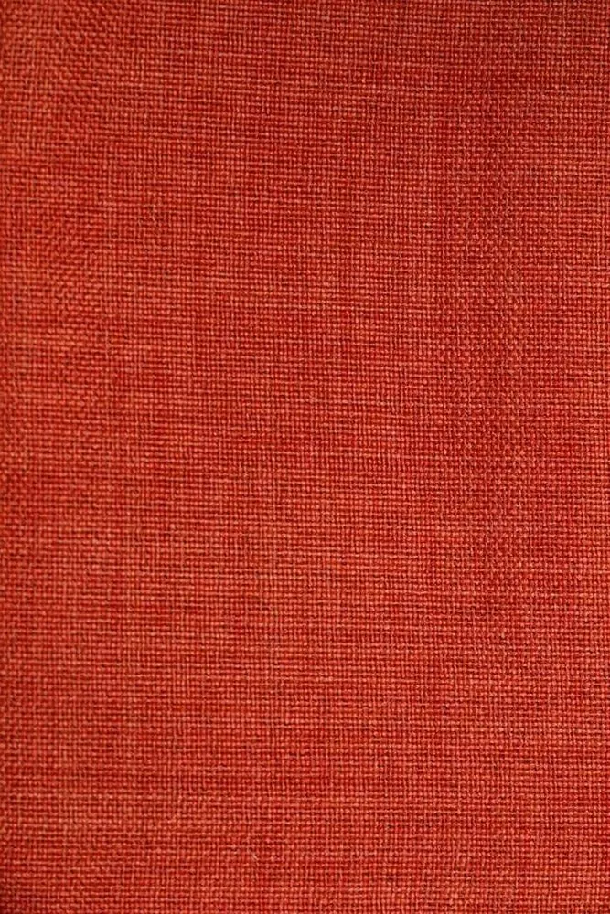 Blackout Curtains (Linen Optic) in Coral Red Color