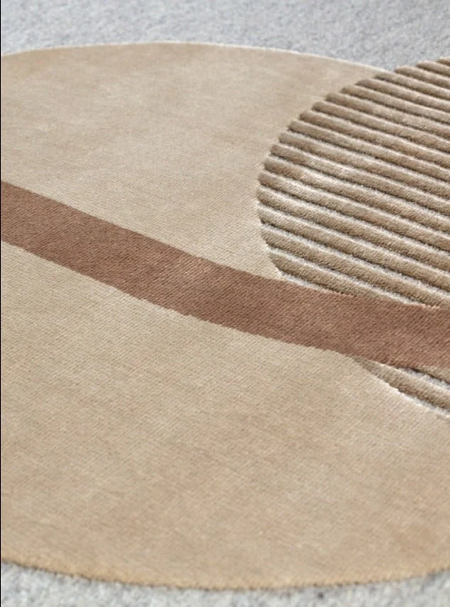 Wool & Bamboo Silk Rugs and Carpet "Coexistence" by Yanyi Ha