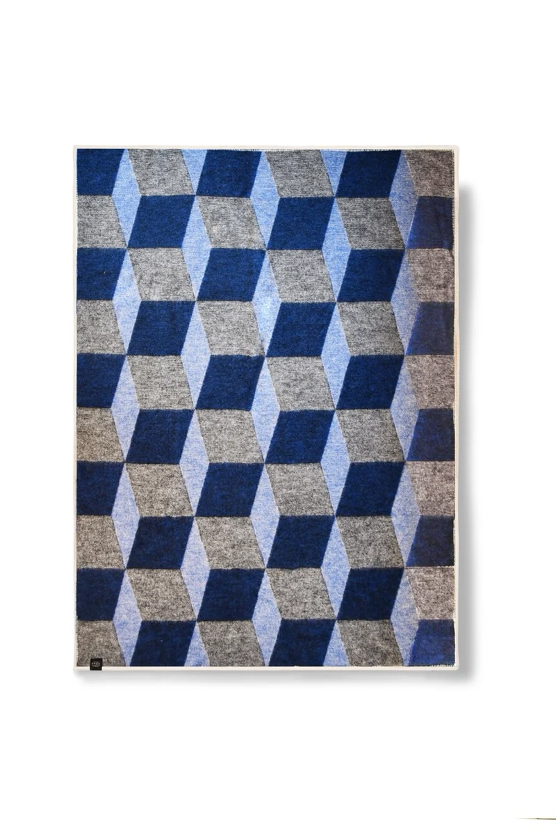 Wool Blanket "Molecula II" by Kunsthaus Zürich x ZigZagZurich
