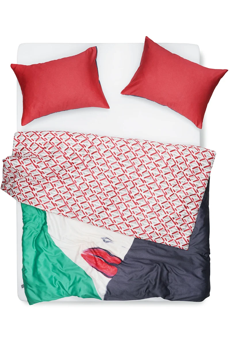 Artist Bedding Collection "Verführerischer Blick" by Ursula Rodel & Landesmuseum Zürich x ZigZagZurich