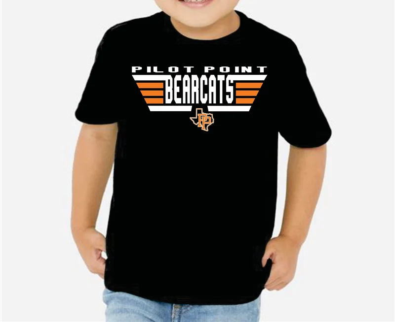 Bearcats Top Gun Black Tee