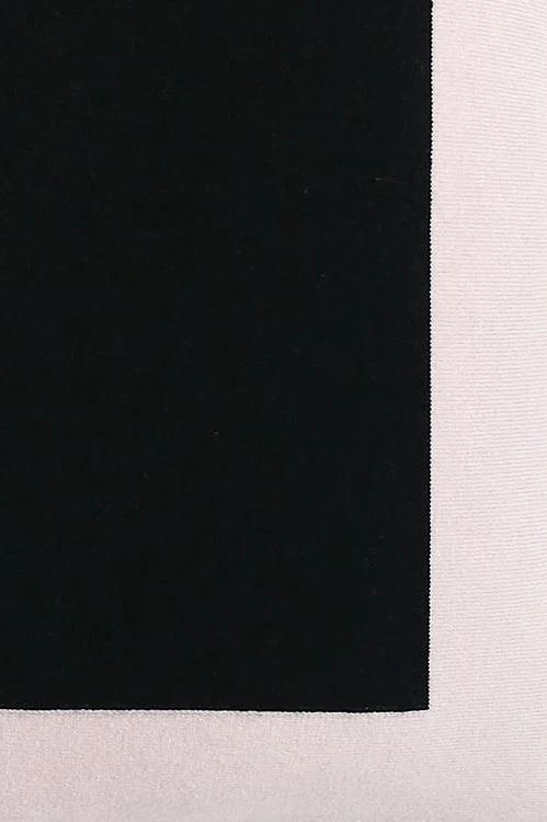 Cushion Cashmere and Merino Wool - Geometric Black / Pink