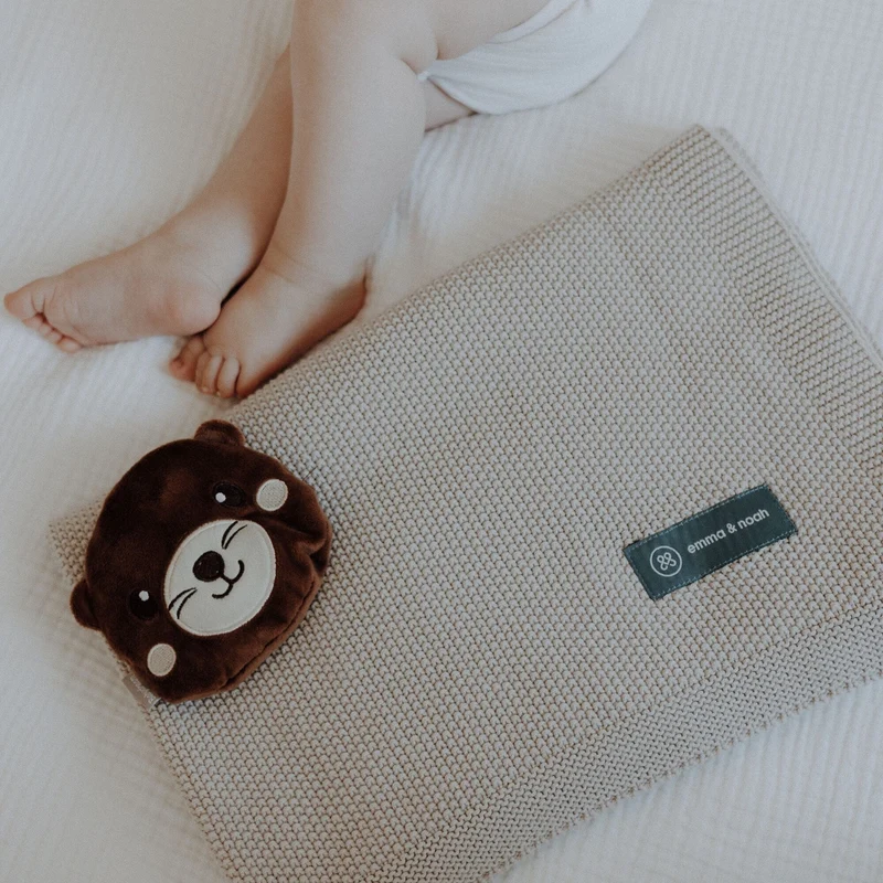 Strickdecke | Essential Beige