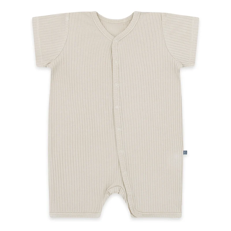 Schlafanzug kurz 1-teilig | Essential Beige