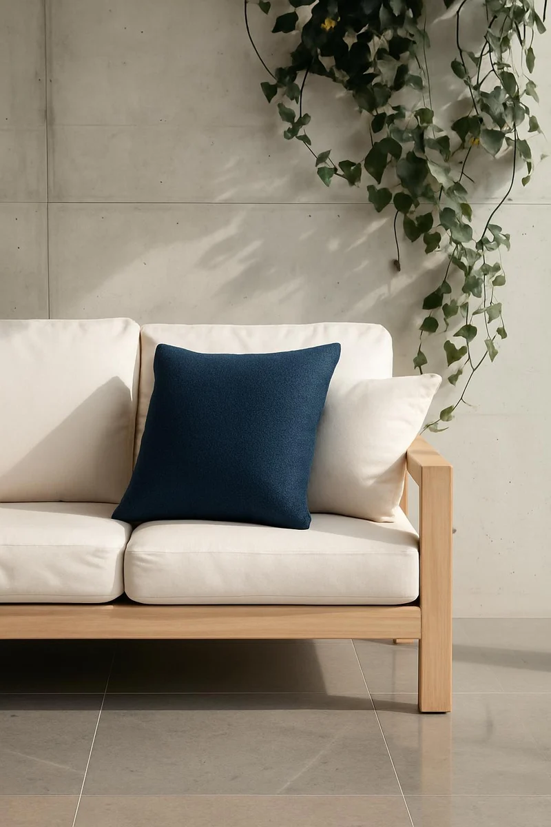 Outdoor / Indoor Cushion "Columbus" - Blue