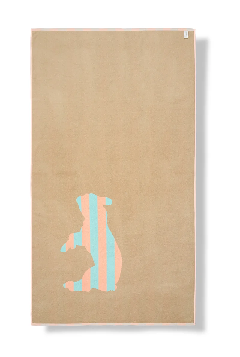 Beach Towel “CHARLY” BY MICHELE RONDELLI - XL 100% Cotton