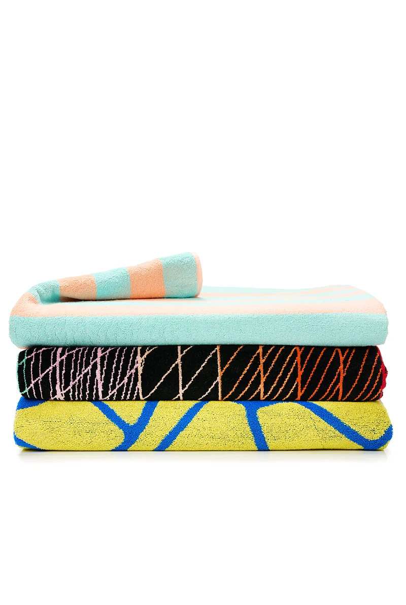 Beach Towel “FERIA” BY LIZ COLLINS - XL 100% Cotton