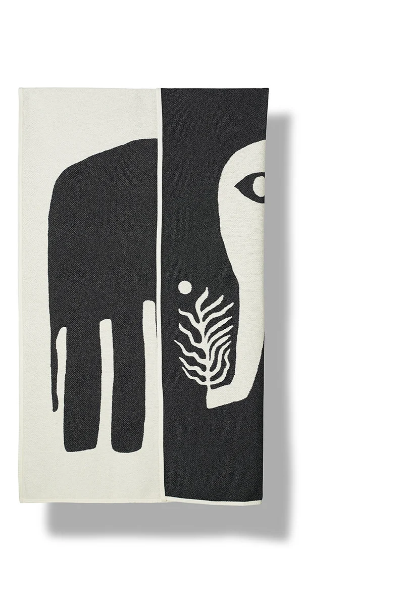 Cotton Blanket & Throw "The Elephant" by David Schmitt
