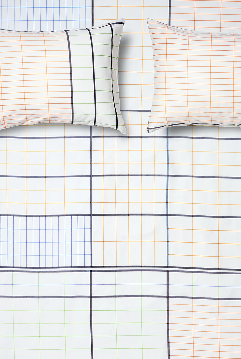 Artist Bedding "Index" by Frieder Oelze