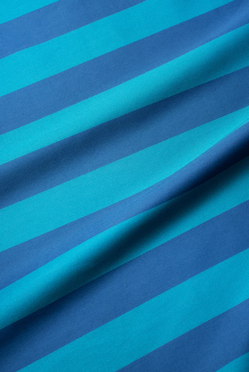 Artist Bedding Collection "Polka Stripe Petrol" by Michele Rondelli