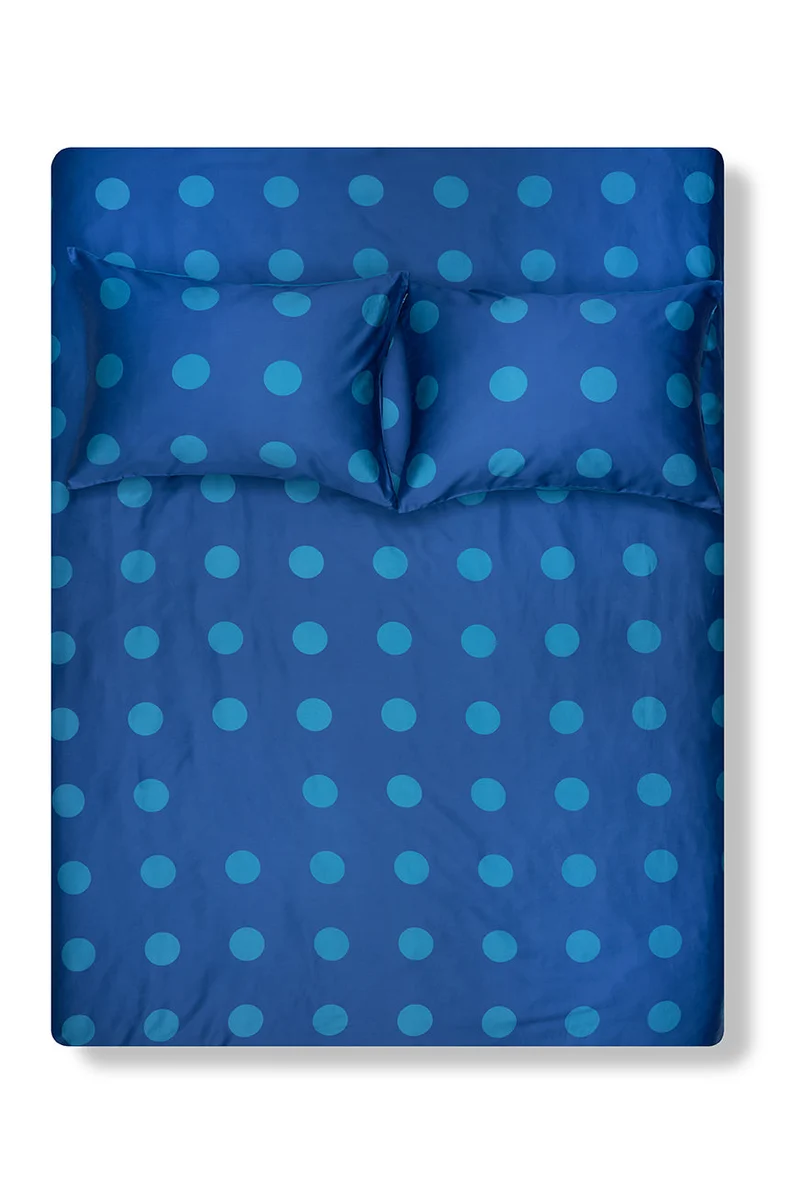 Artist Bedding Collection "Spot On Petrol" by Michele Rondelli