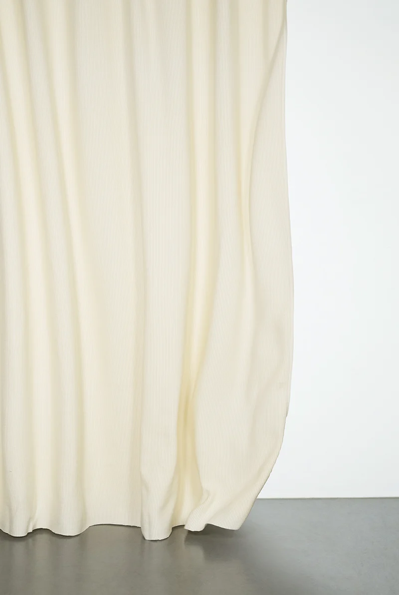 Heavy Norwegian Wool Curtains - Natural White
