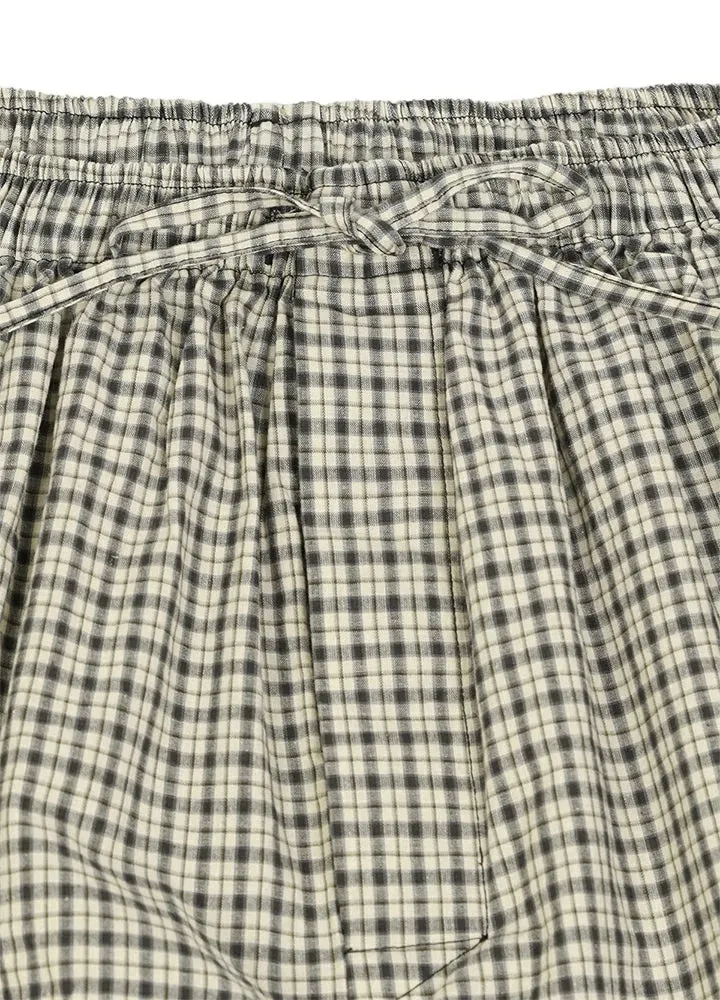 Men's Seersucker Cotton Short Sleeve Pajama Set