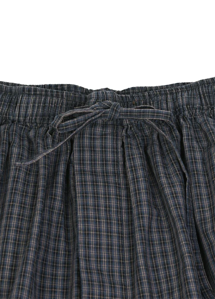 Men's Seersucker Cotton Short Sleeve Pajama Set