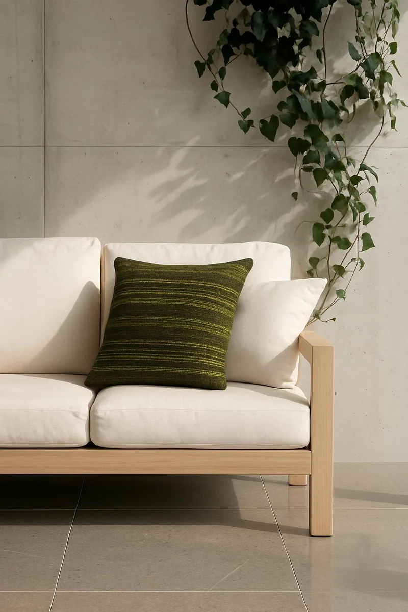 Outdoor / Indoor Cushion "Mara" - Forest