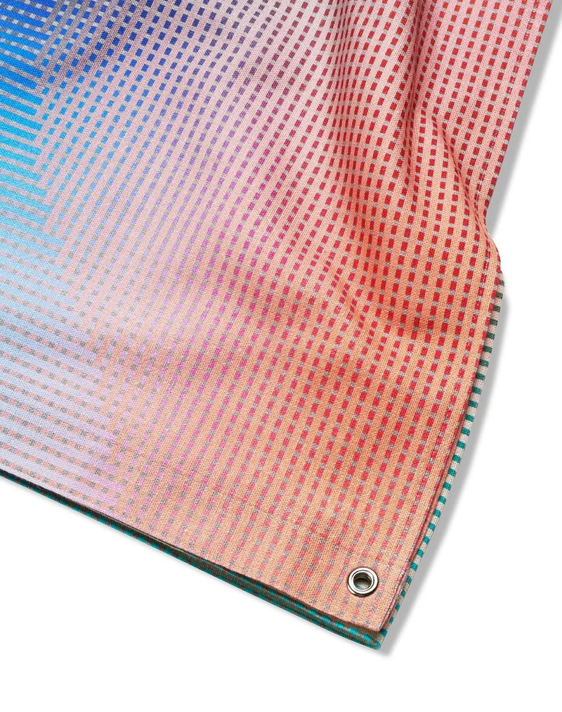 Artist Cotton Shower Curtain "Falster" by Christoffer Joergensen