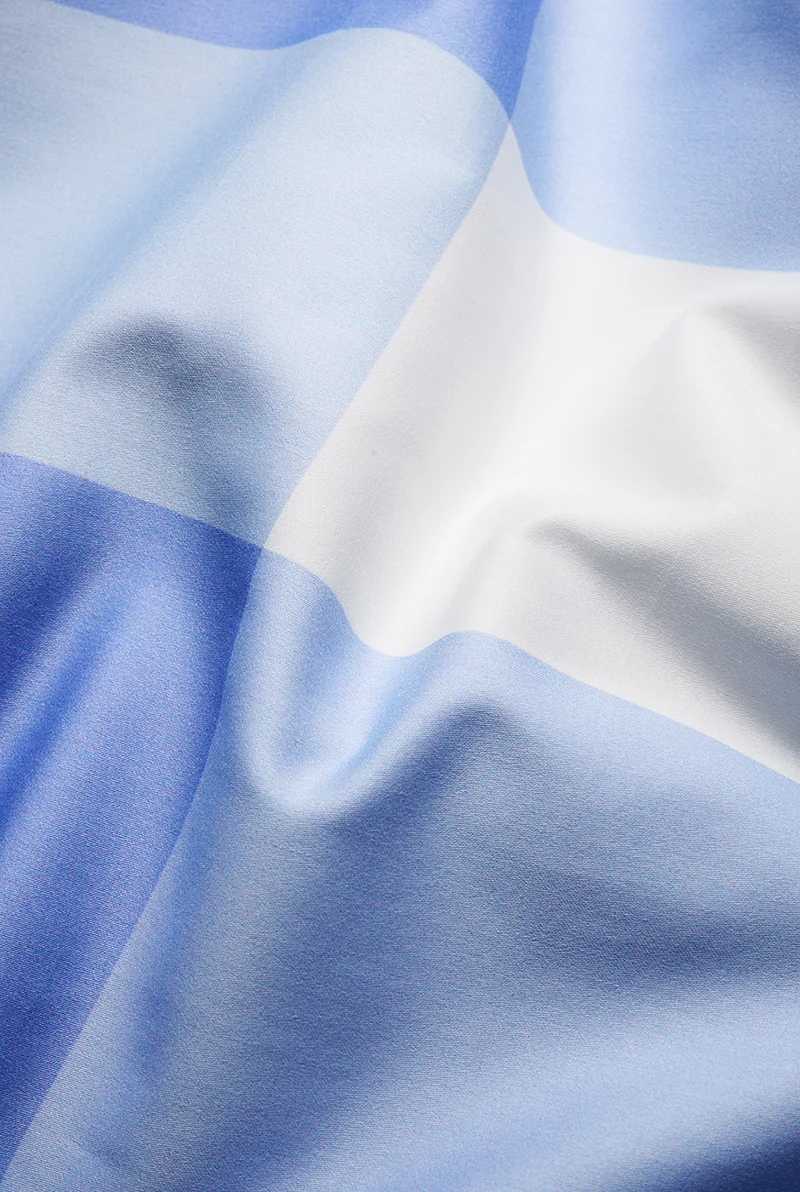 Artist Bedding "Tartzan Blue Haze" by Michele Rondelli