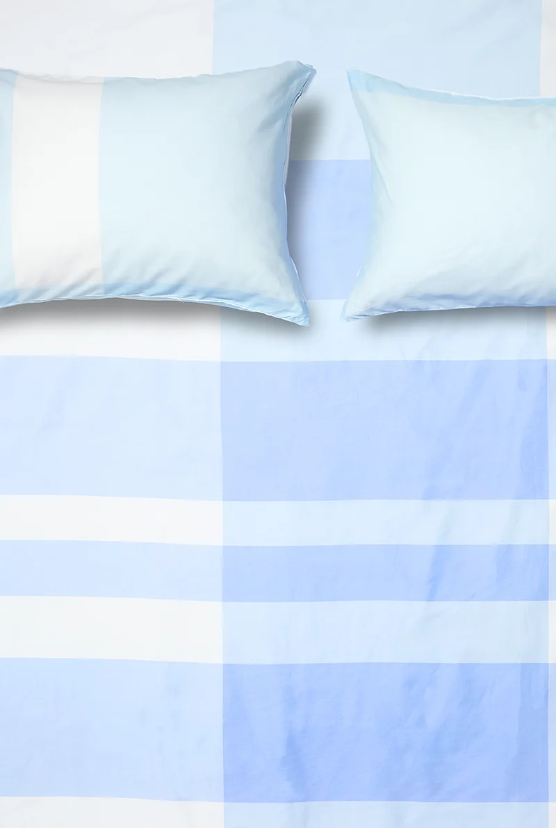 Artist Bedding "Tartzan Blue Haze" by Michele Rondelli