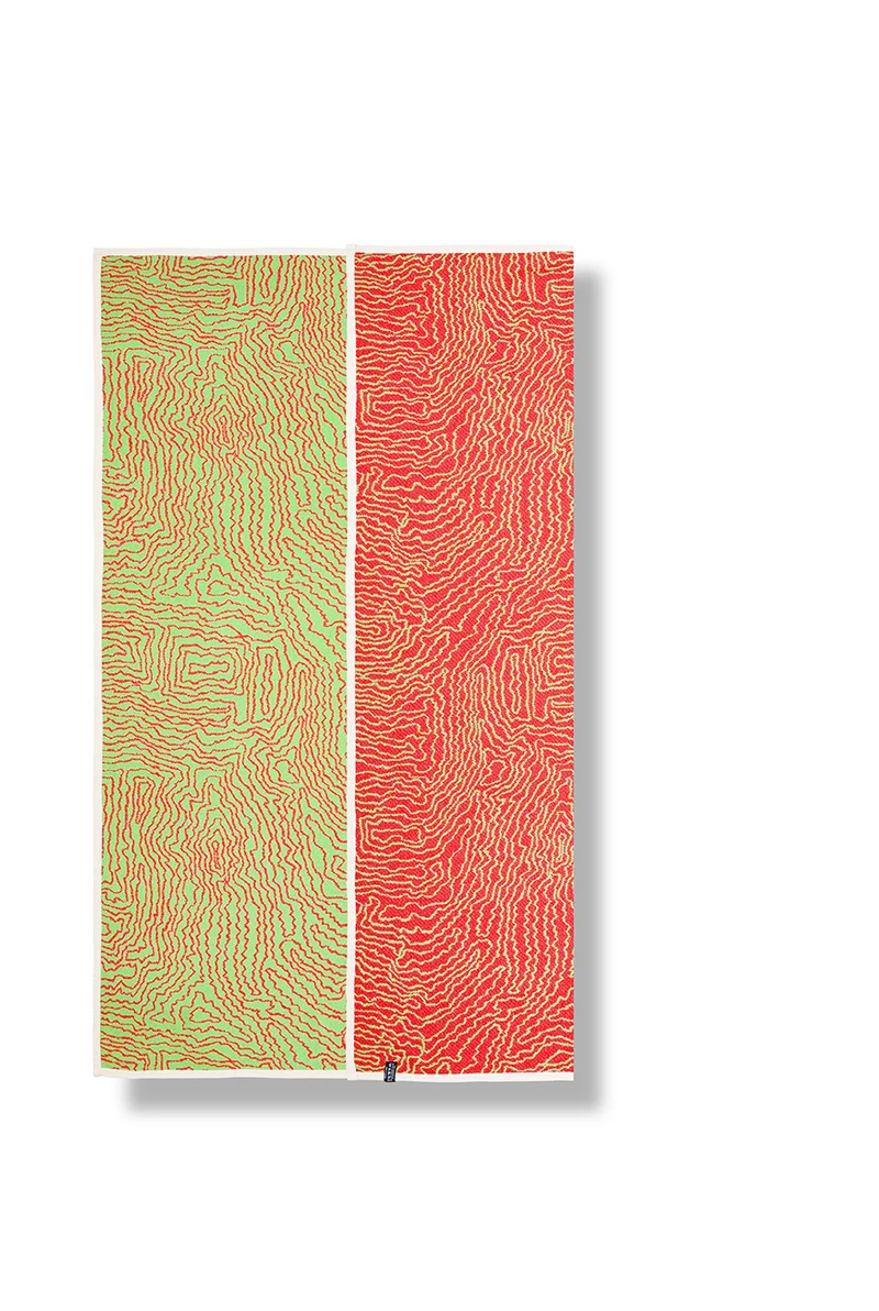 Cotton Blanket "Earth" by Nathalie Du Pasquier & George Sowden