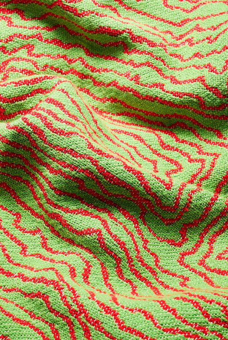 Cotton Blanket "Earth" by Nathalie Du Pasquier & George Sowden