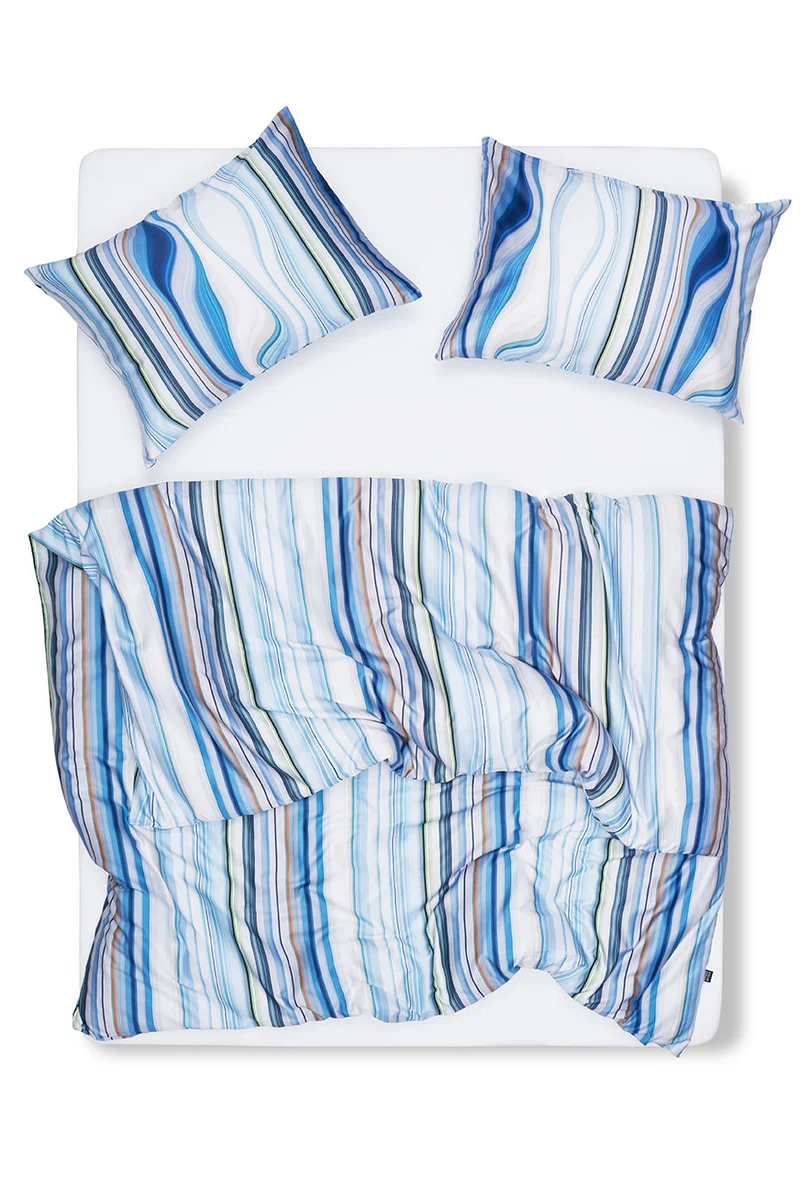 Artist Bedding Collection "Stripe Tease Watermarks Two" by Michele Rondelli