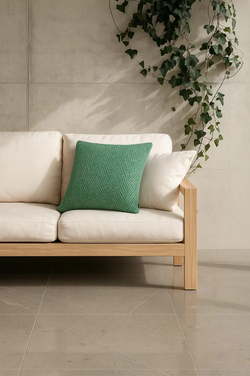 Outdoor / Indoor Cushion "Maffeo" - Emerald