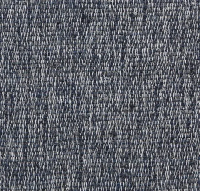 Wool & Cotton Curtains "Mona" in Asphalt or Marina Color