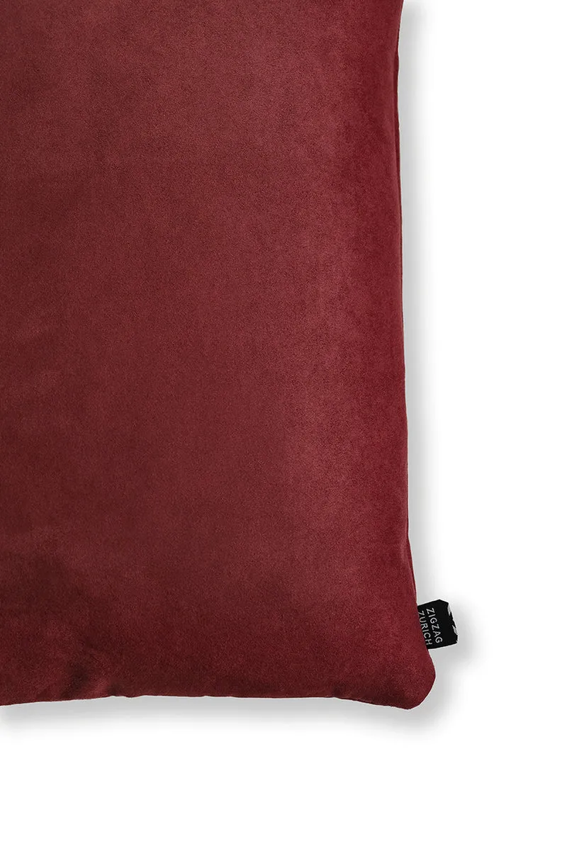 Microsuede Cushion Colour Bordeaux
