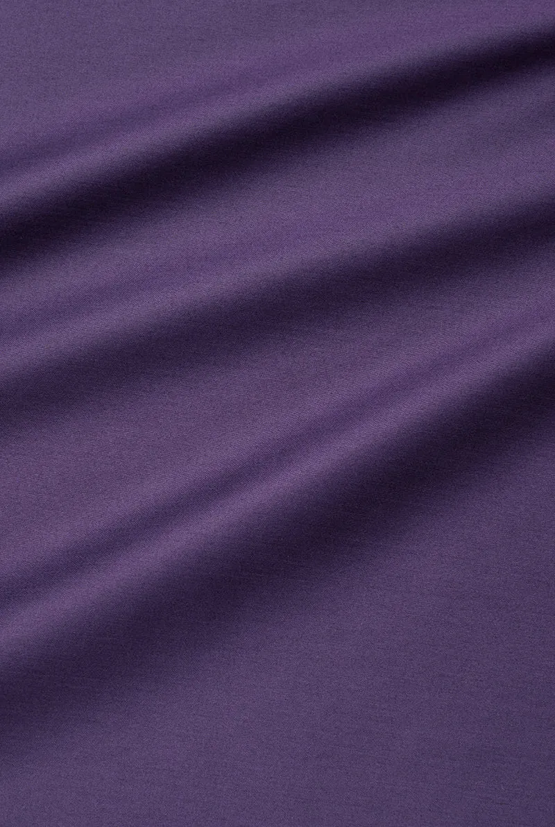 Egyptian Cotton Sateen Bedding in Purple Color