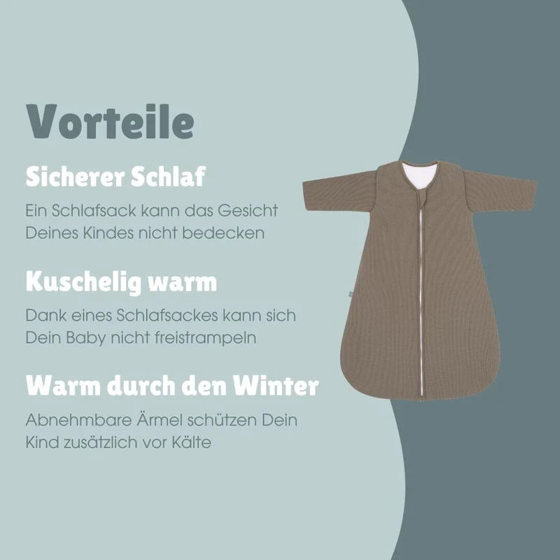Schlafsack 3.5 TOG | Essential Taupe