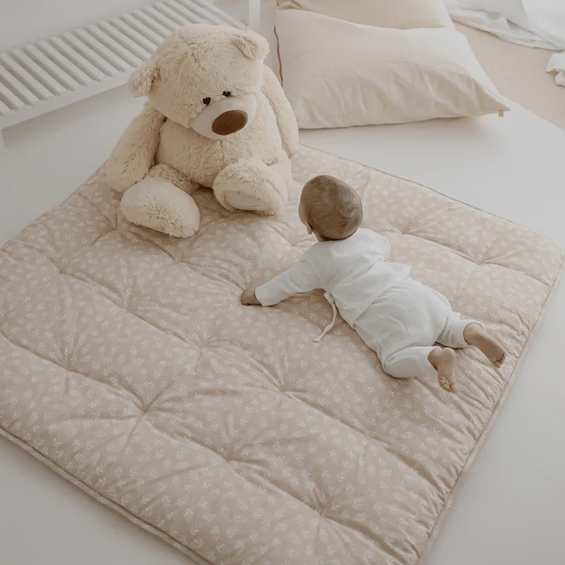 Krabbeldecke | Floral Sand