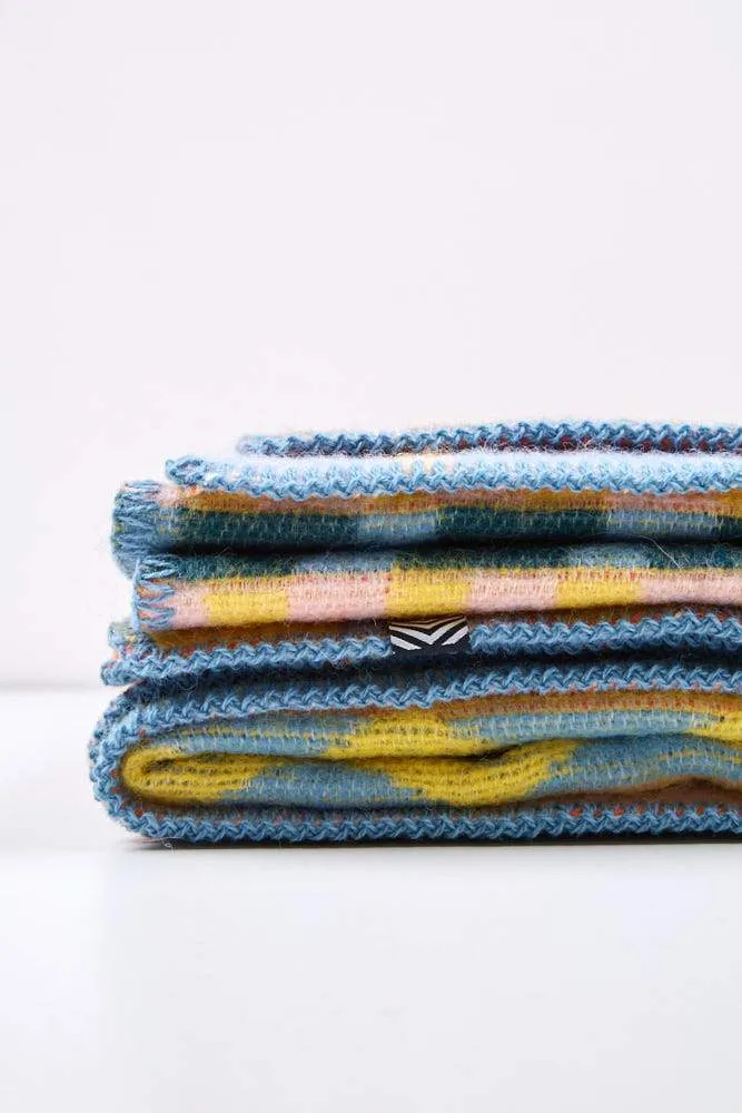 Wool Blanket "Gunta" by Sophie Probst & MIchele Rondelli