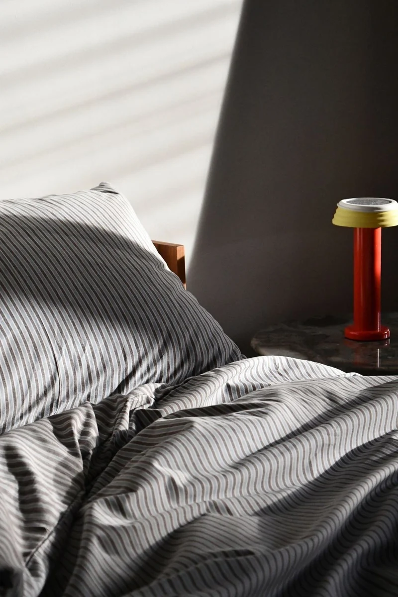 Pima Cotton Percale Bedding "Siena Stripes"
