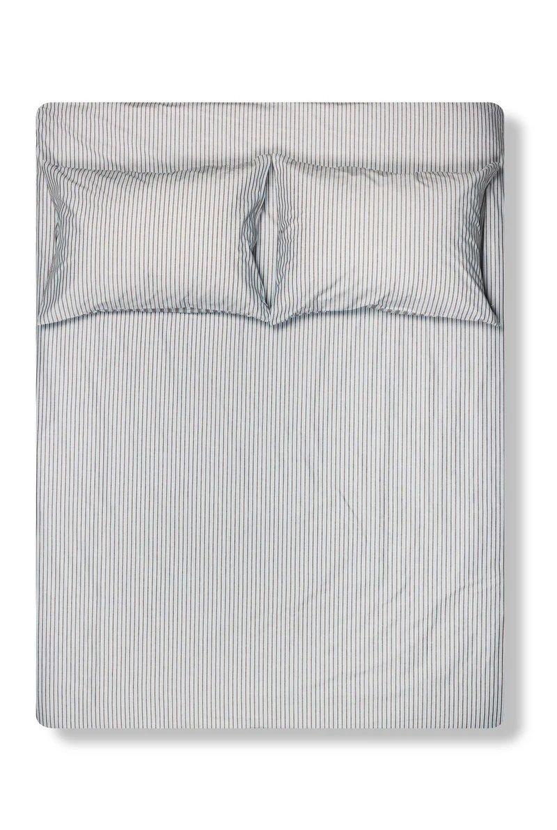 Pima Cotton Percale Bedding "Siena Stripes"