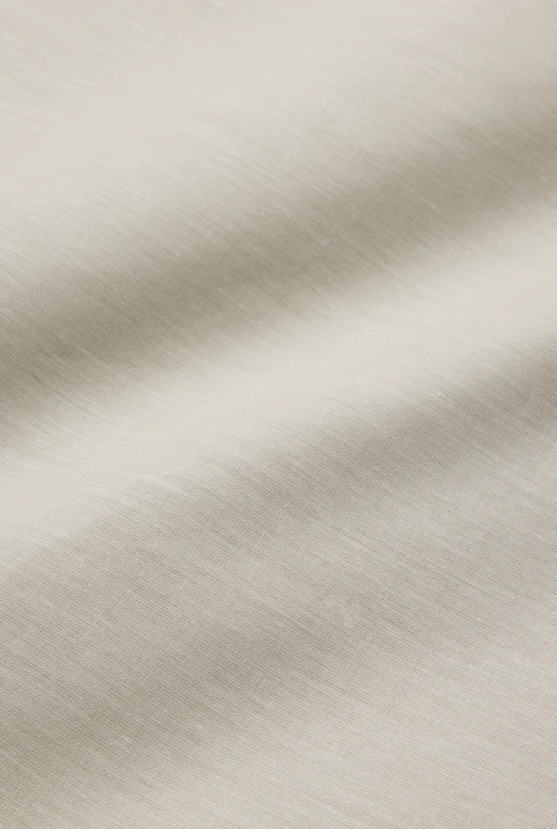 Pima Cotton Percale Bedding "Melange" - Sand