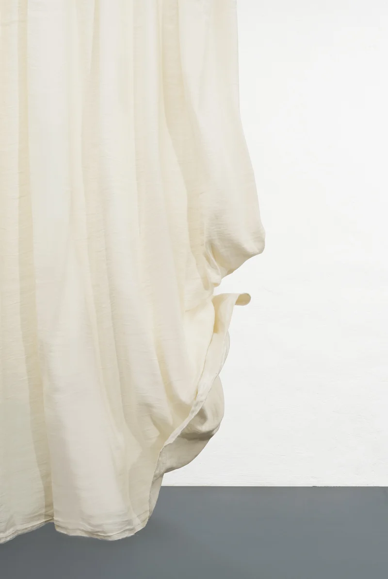Heavy Linen Curtains "Maximus" in White Color