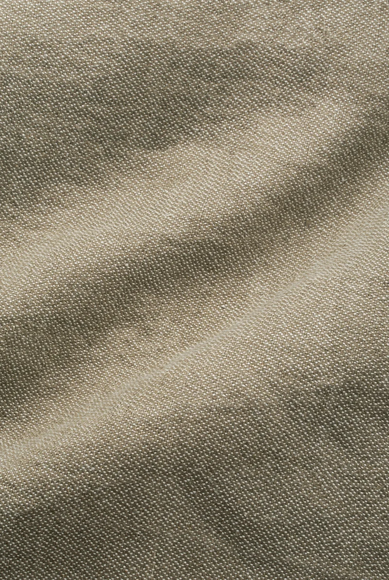 Heavy Linen Curtains "Maximus" in Olive Green Color
