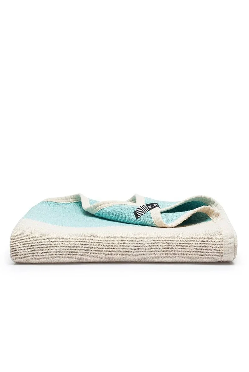 Cotton Beach Towel or Mini Blanket "Cornetto" by Michele Rondelli