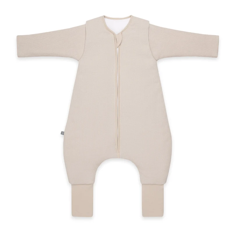 Schlafsack mit Umschlag-Fuß und Ärmel 3.5 TOG | Essential Beige