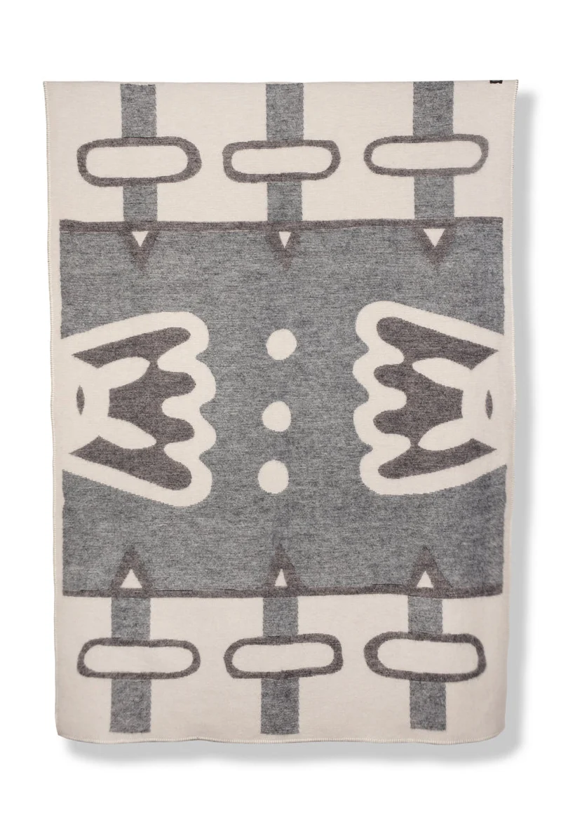 Wool Blanket "Peru" by Nathalie Du Pasquier & George Sowden