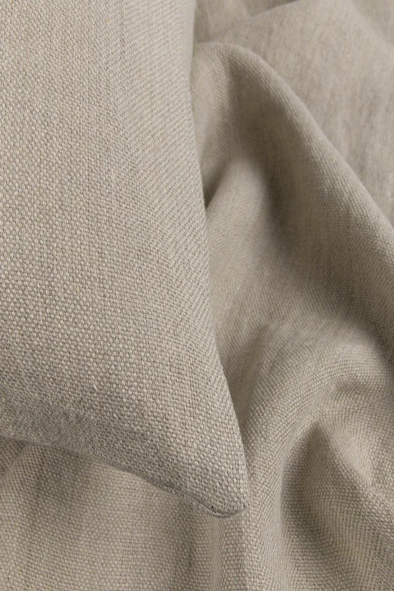 Linen Bedding Panama in Flax Color