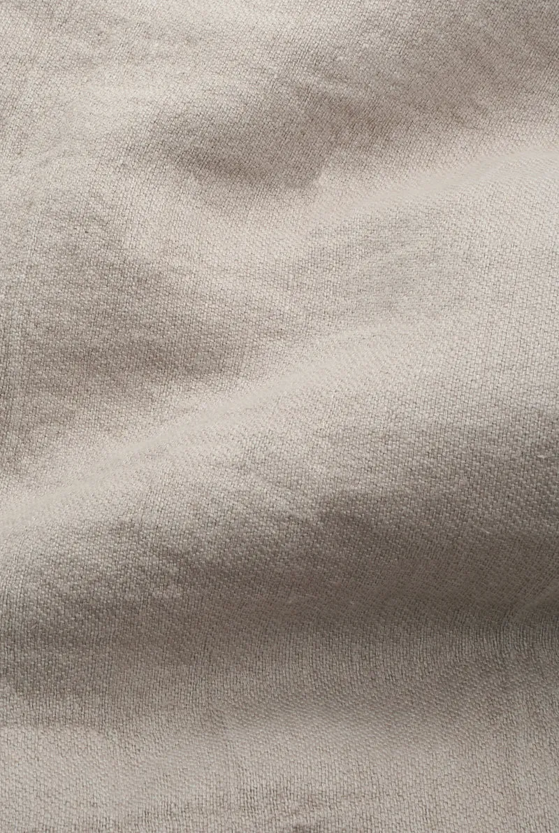 Heavy Linen Curtains "Maximus" in Beige Color