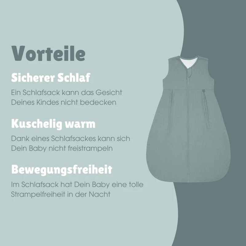 Schlafsack 1.0 TOG | Essential Mint