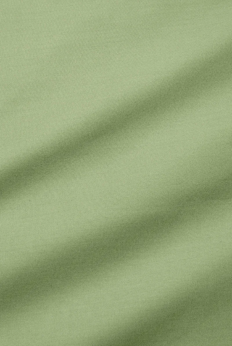 Pima Cotton Percale Bedding in Sage Green Color