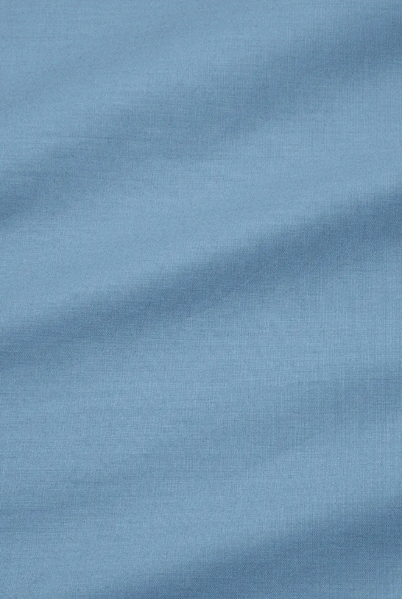 Pima Cotton Percale Bedding in Blue Color