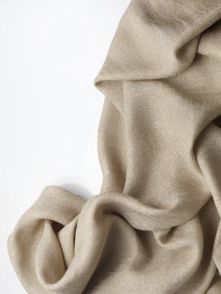 RATTAN Panama Fabric - Flame Retardent - For Curtains 6 COLOURS - CLEARANCE