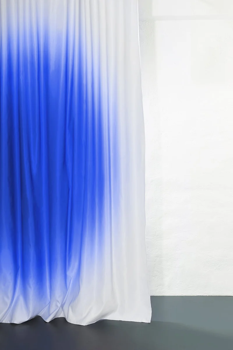 Blackout Curtains "Lady Blues" by Céline Cornu